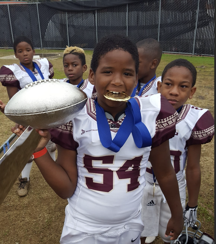Bay Area Lions football and cheer program image